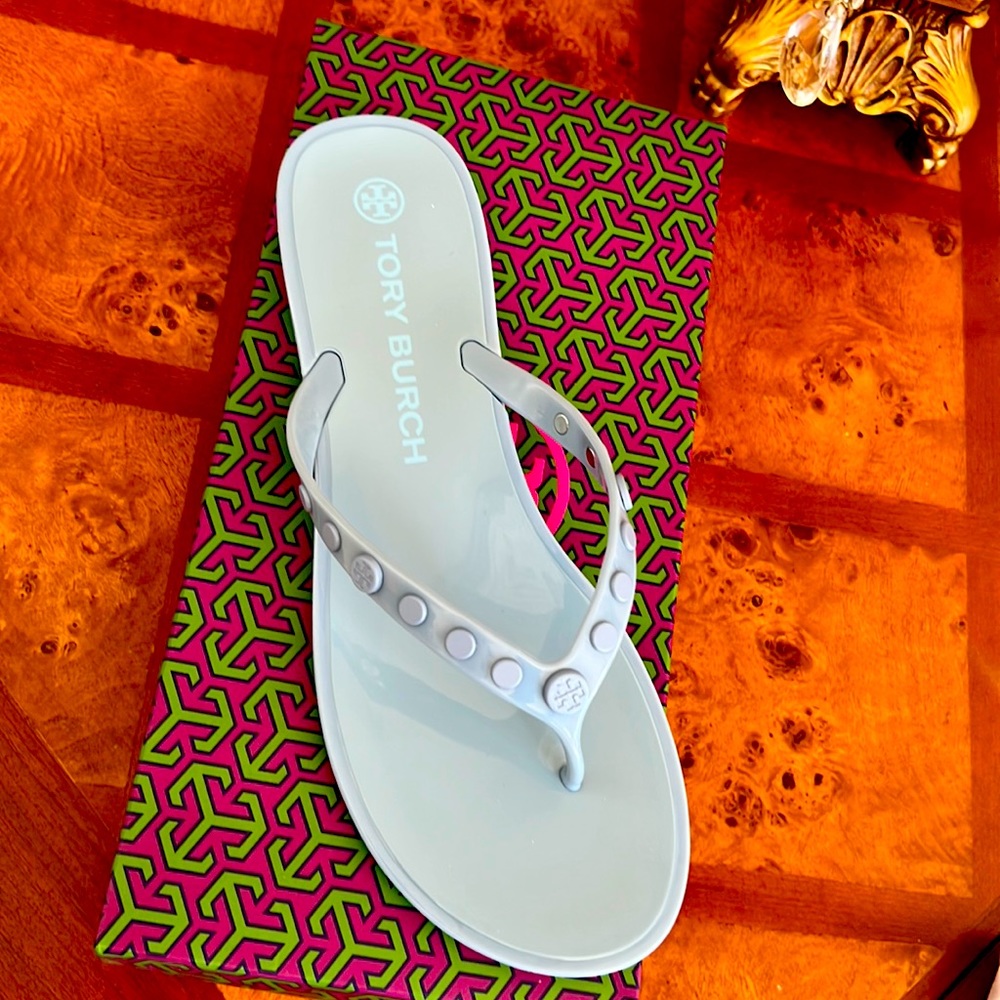 Tory Burch Studded Jelly New in Box